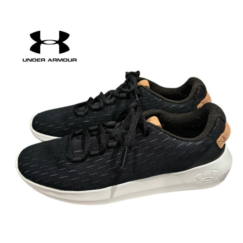 Under Armour Ripple Women's Black Running Shoes Sneakers 5